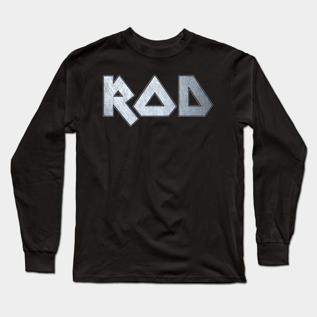 Heavy metal Rod Long Sleeve T-Shirt by KubikoBakhar